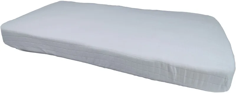 Slumber - Hoeslaken ledikant - 60x120cm - Biologisch katoen från Lodger i Vit – produktbild