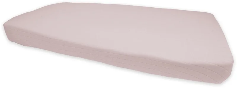 Slumber - Hoeslaken ledikant - Roze - 60x120cm - Biologisch katoen van Lodger in Crème – productfoto