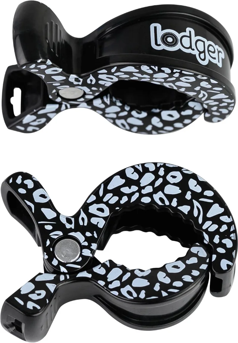 Swaddle Printed Clips Black Dot 2 Stuks by Lodger in Black – product photo