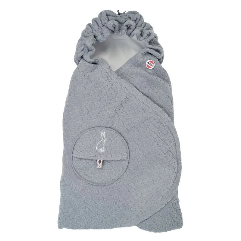 Wikkeldeken Lodger Wrapper Folklore Fleece Drizzle by Lodger – product photo