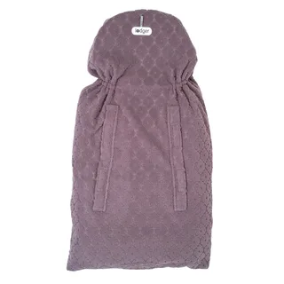 Wikkeldeken Lodger Wrapper Folklore Fleece Mauve van Lodger – productfoto 2 van 4