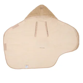 Wrapper - Teddy Wikkeldeken voor Autostoel - 0-9 Maanden - Verstelbaar - Omslagdoek Baby by Lodger in Beige – product photo 2 of 4