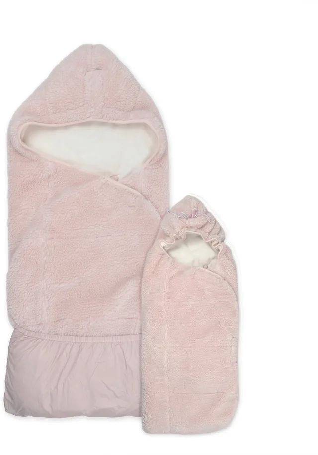 Wrapper - Teddy Wikkeldeken voor Autostoel - 0-9 Maanden - Verstelbaar - Omslagdoek Baby