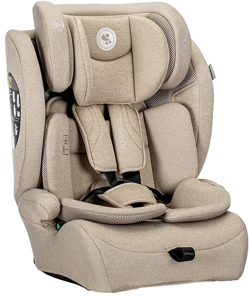 Adventure 76-150 cm i-Size Autostoel fra Lorelli i Beige – produktbillede