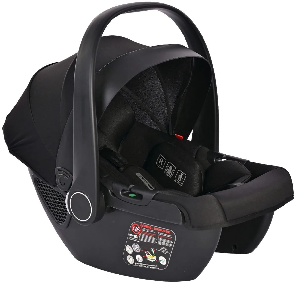 Aria Luxe Black 40-87 cm i-Size Autostoel by Lorelli in Black – product photo