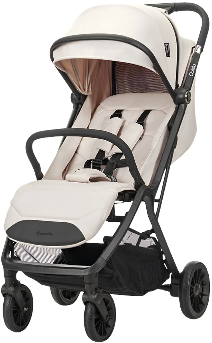 Calista Auto-Fold Wandelwagen van Lorelli in Beige – productfoto