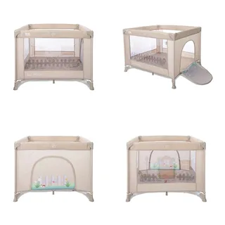 Campingbed/box Lorelli Beige Incl. Dakje van Lorelli – productfoto 3 van 4