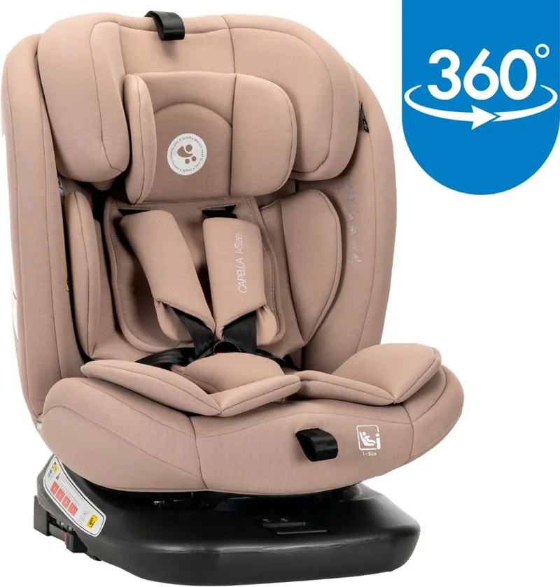Capella 40-150 cm 360° i-Size Autostoel de Lorelli en Beige – photo produit