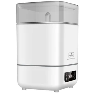 Dampfsterilisator 2 in 1, Touchscreen, 2 Körbe, Messbecher 100 ml, transparenter Deckel, tragbar by Lorelli in White – product photo 2 of 3