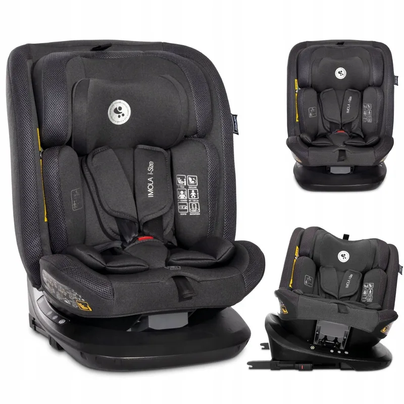 Imola Autostoeltje 360° Isofix i-Size 40-150cm de Lorelli en Zwart – photo produit