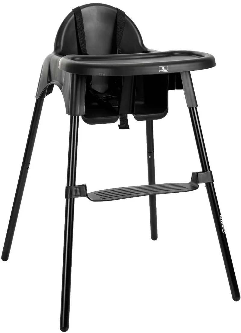 Pesto Black Kinderstoel by Lorelli in Zwart – product photo
