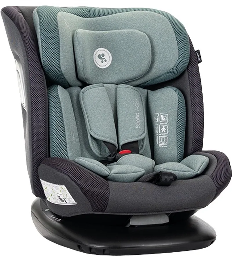 Sagitta Green 40-150 cm i-Size Autostoel fra Lorelli i Groen – produktbillede