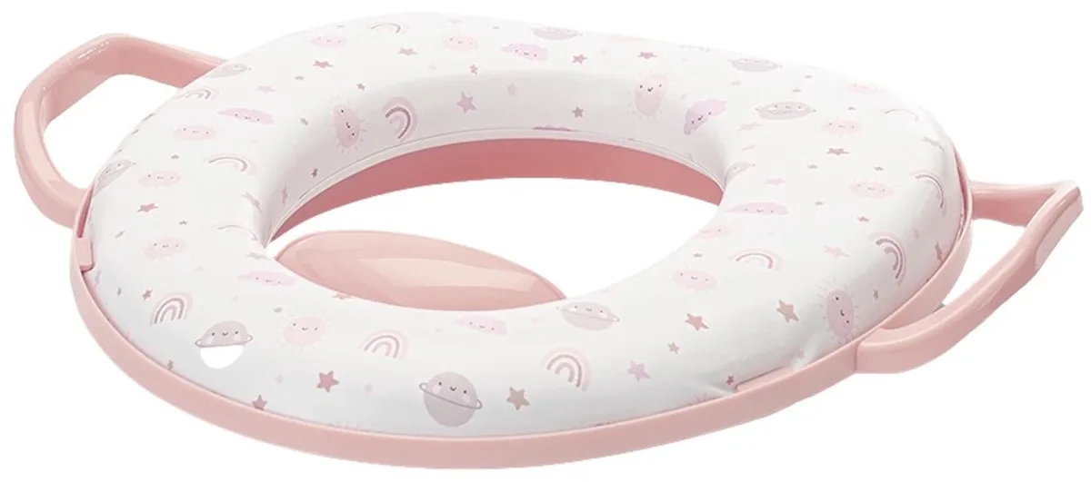 Soft Planets Pink Toiletverkleiner de Lorelli en Rose – photo produit