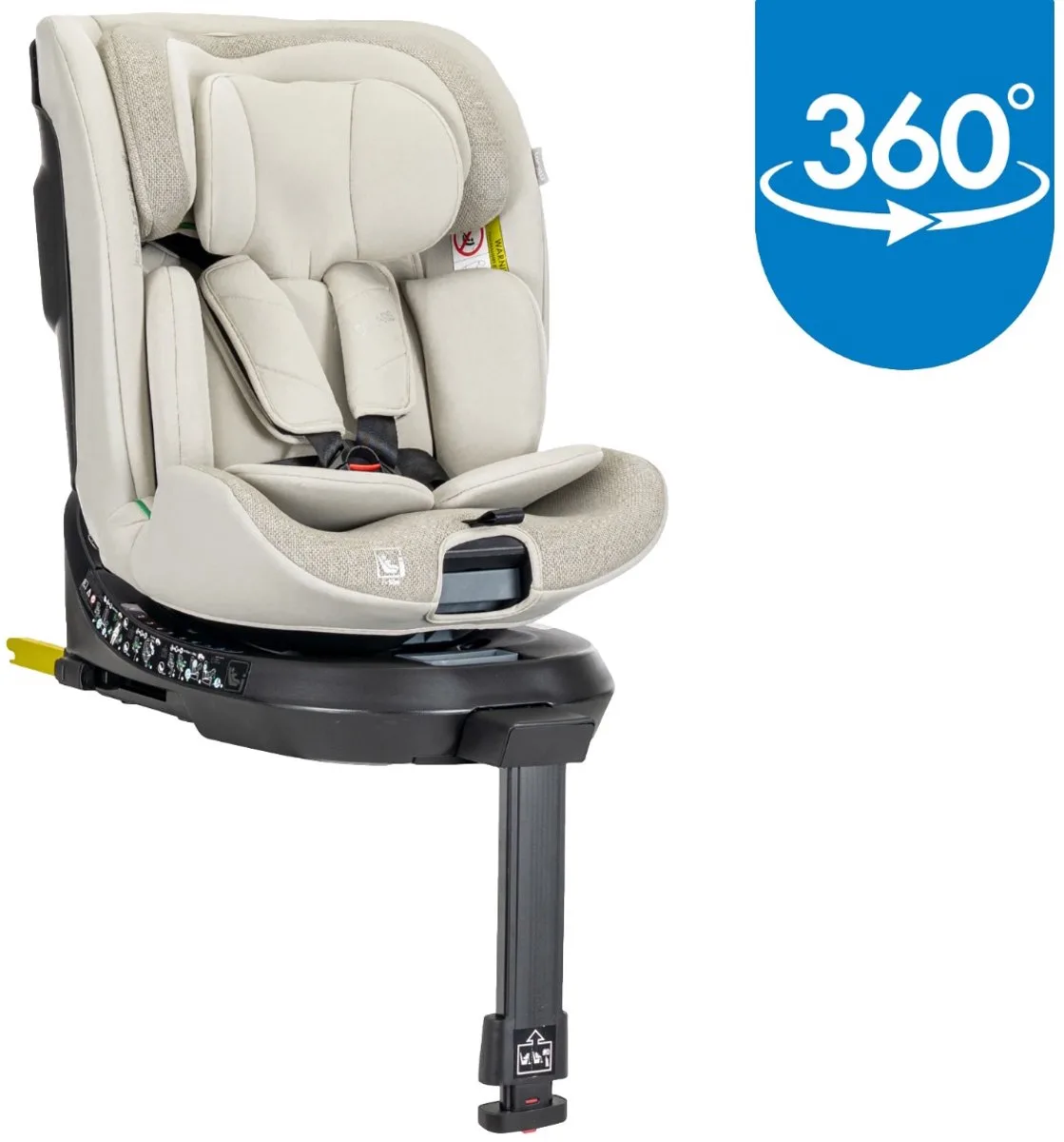Solaris 40-150 cm 360° i-Size Autostoel by Lorelli in Beige – product photo