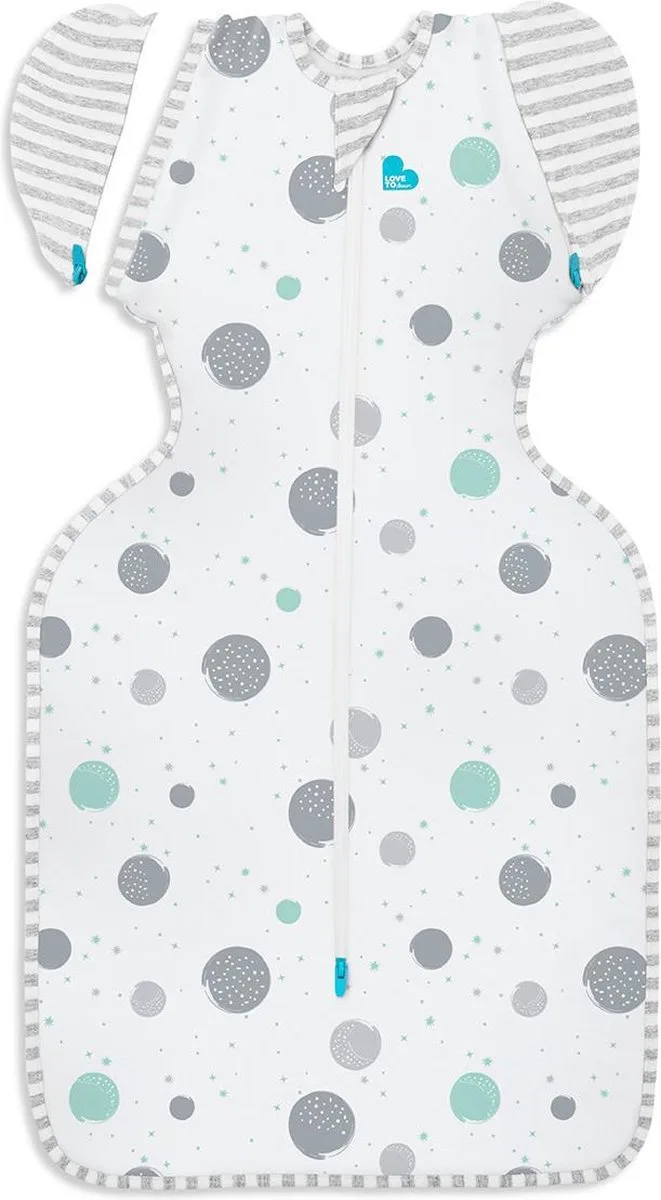 Love to Dream™ Babyslaapzak Swaddle Up™ - Inbakeren afbouwen - Baby 6-9 maanden - 8.5-11 kg - Zomer - 0.2 TOG - Wit van Love to Dream in White – Large 0.2 TOG – 8, 5 – 11 kg – productfoto
