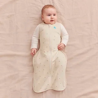 Love to Dream™ Babyslaapzak Swaddle Up™ - Inbakeren afbouwen - Baby 3-6 maanden - 6-8.5 kg - All Season - Oat Twigs by Love to Dream in Oatmeal Twigs – product photo 2 of 2