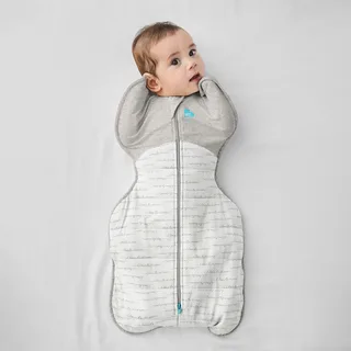 Love to Dream™ Babyslaapzak Swaddle Up™ - Inbakeren - Baby 0-3 maanden - 3.5-6 kg - Winter - 2.5 TOG - Wit von Love to Dream in Wit Dreamer – Produktfoto 2 von 4