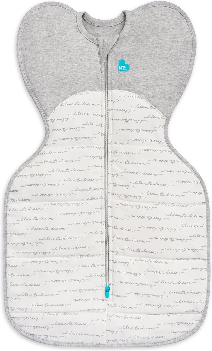 Love to Dream™ Babyslaapzak Swaddle Up™ - Inbakeren - Baby 0-3 maanden - 3.5-6 kg - Winter - 2.5 TOG - Wit by Love to Dream in Wit Dreamer – product photo