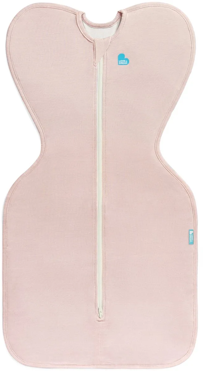 Love to Dream™ Babyslaapzak Swaddle Up™ - Inbakeren - Baby 3-6 maanden - 6-8.5 kg - Zomer - Pink Blush by Love to Dream in Pink – product photo