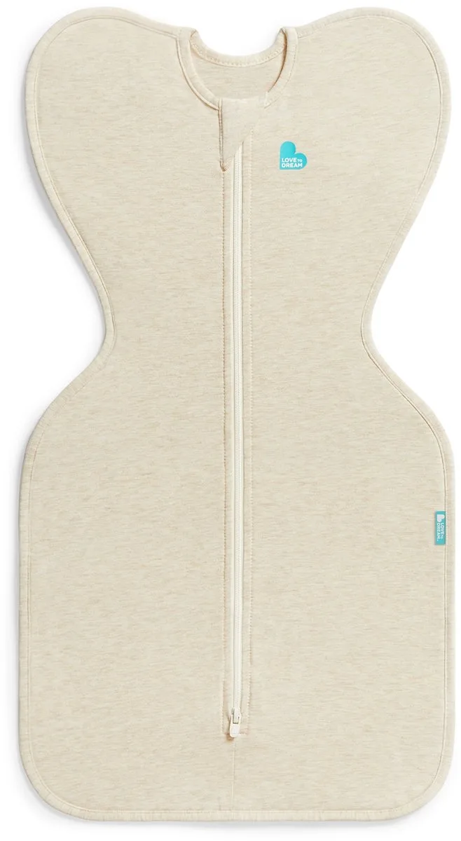 Love to Dream™ Babyslaapzak Swaddle Up™ - Inbakeren - Baby 3-6 maanden - 6-8.5 kg - All season de Love to Dream en Oatmeal – photo produit