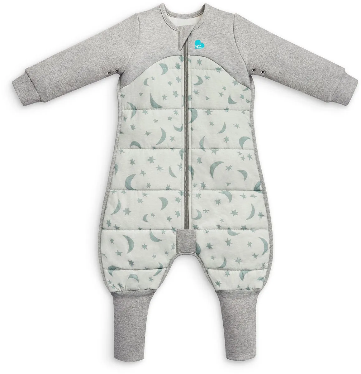 Love to Dream™ Slaappak™ - Pyjama en dekbed in 1 - 12-24 maanden - 2.5 TOG ( 16°C en 20°C van Love to Dream in Olijf – productfoto