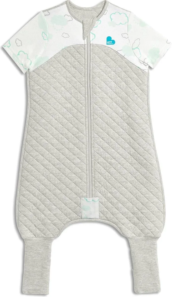 Love to Dream™ Slaappak™ - Pyjama en dekbed in 1 - Peuter -24-36 maanden - All season - Grijs Wit by Love to Dream in White, Grijs – 24-36 maand – product photo