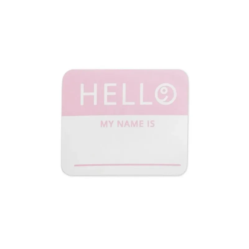 Hello World - Swaddle & Mustje - Posies de Lulujo en Rose – photo produit 5 sur 6