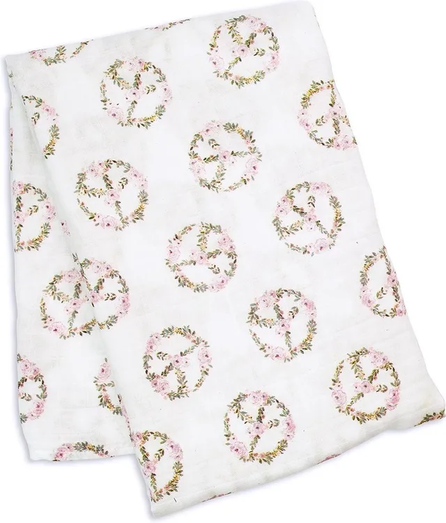 hydrofiele doek - swaddle - bamboo - 120x120 cm - Peace