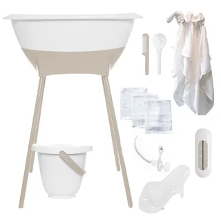 Bad & Verzorgingsset Luma White/Almond met Hydrofiele Starterset Ecru fra LUMA – produktbillede 1 af 4
