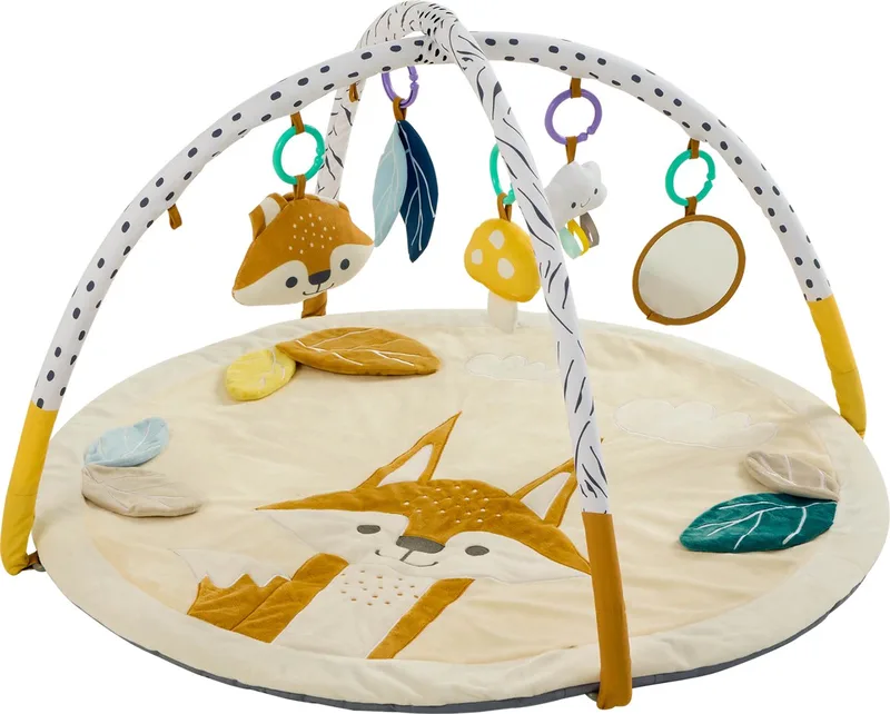 Babygym Forest - Met baby speelmat - Baby gym met sensorisch speelgoed van Luvion in Bos Thema – productfoto