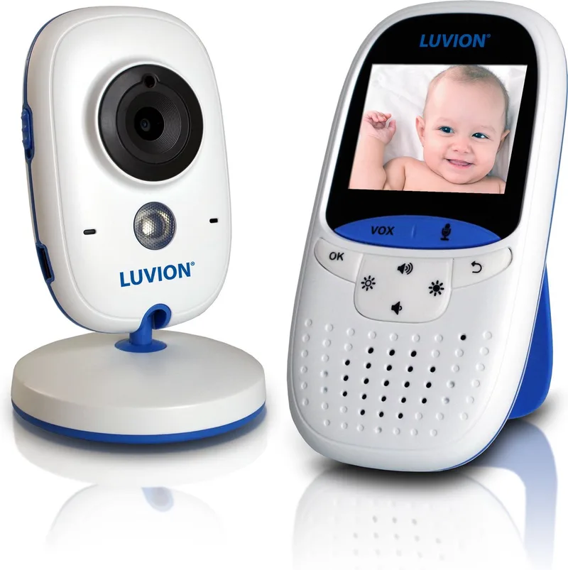 Easy Babyphone - Babyfoon met camera - Premium Baby Monitor van Luvion in Wit – productfoto