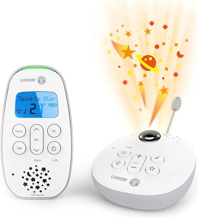 Icon Clear 75 Pro - DECT Babyphone - Babyfoon zonder camera by Luvion in Wit – product photo