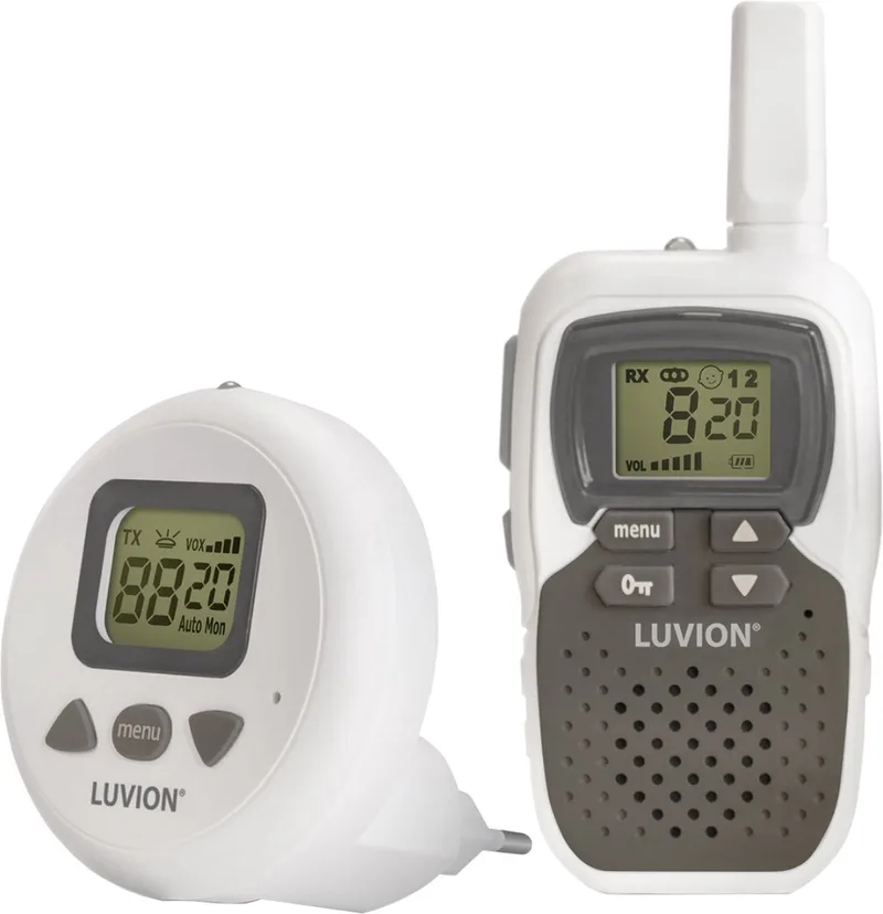Icon Long Range - PMR babyfoon - Babyfoon zonder Camera - 3km bereik van Luvion in Wit – productfoto
