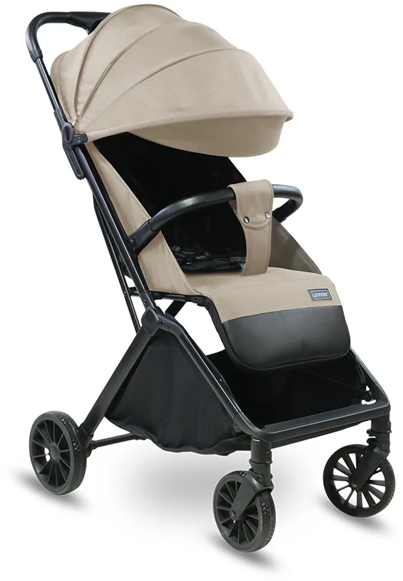 Oslo Buggy - Plooibuggy lichtgewicht inklapbaar - Inclusief Travel Bag van Luvion in Beige – productfoto
