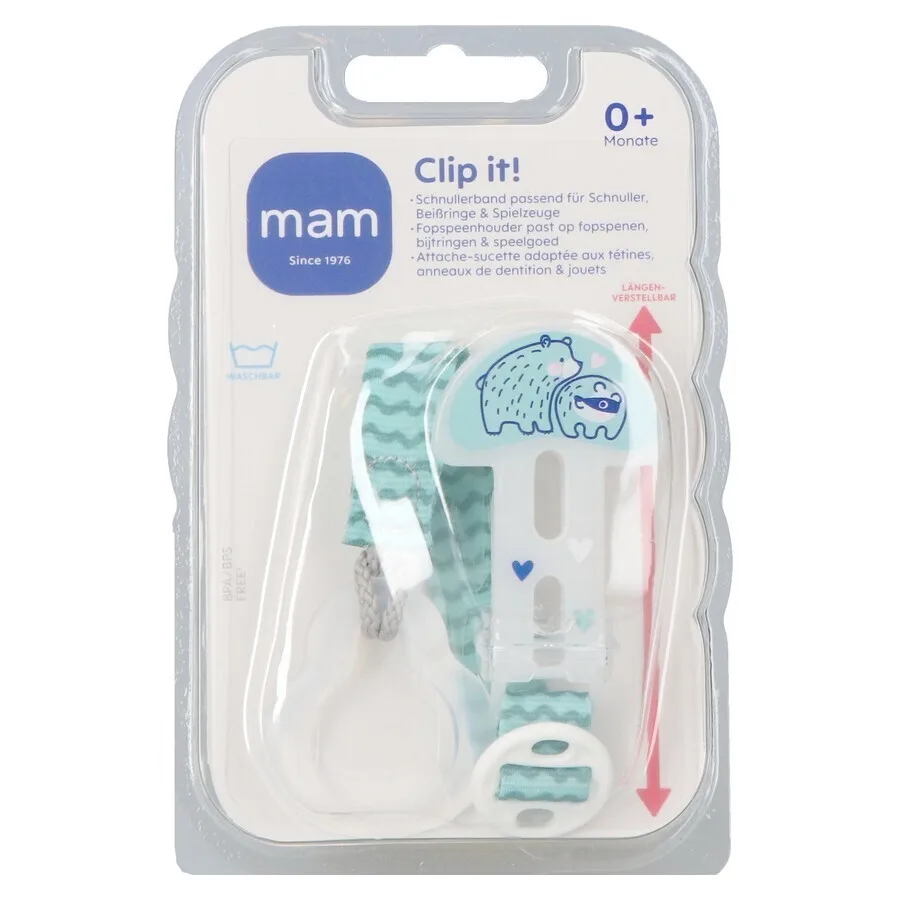 Clip It! Fopspeenhouder van MAM – productfoto