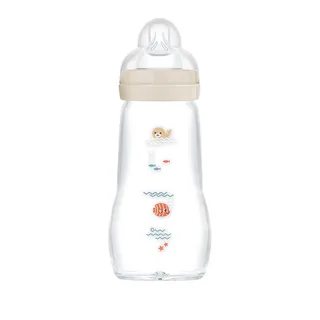 Feel Good Glass-260 Ml Fles fra MAM – produktbillede 1 af 2