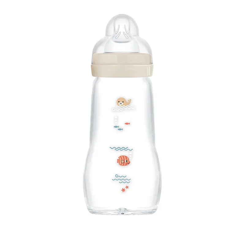 Feel Good Glass-260 Ml Fles fra MAM – produktbillede 1 af 2