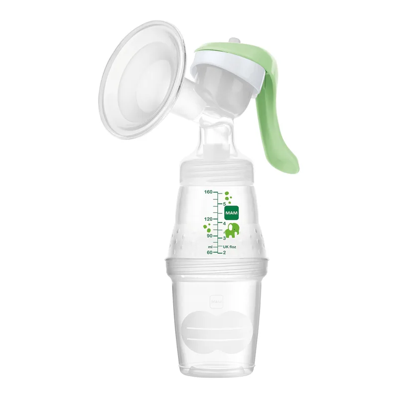 Handmilchpumpe Kompakt de MAM en Vert, 9,4 × 16 × 19 mm – photo produit 3 sur 3