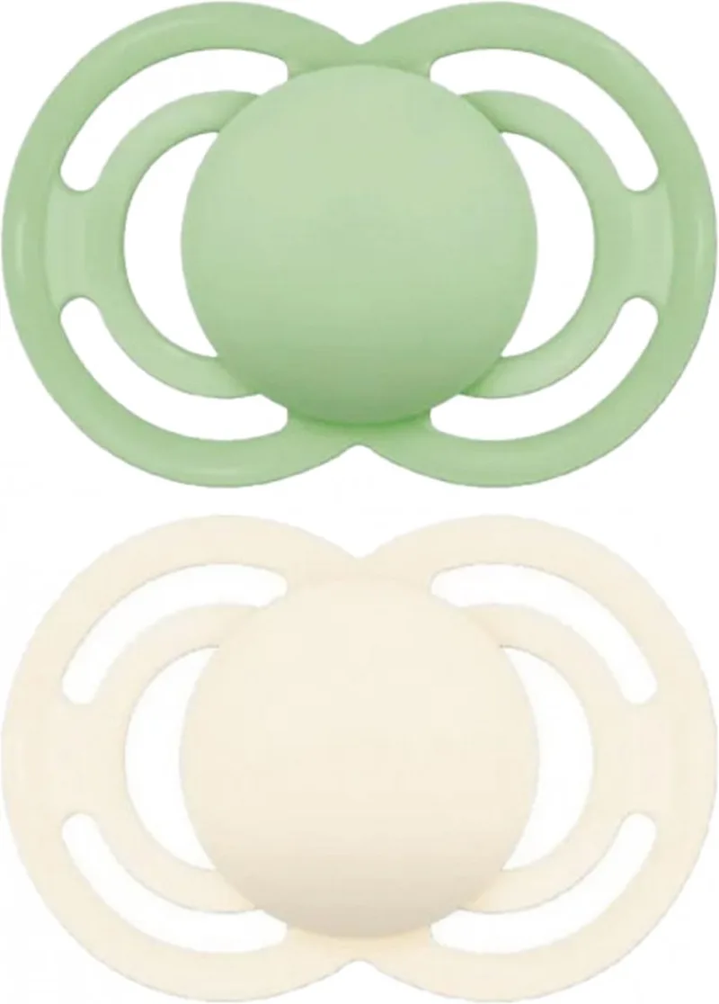 MAM 2 Fopspenen Perfect Tendance 18 Maanden en + (Kleur : Wit) by MAM in Green – product photo