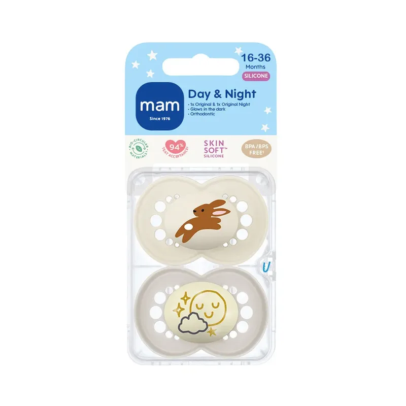 Original Day & Night-16-36 M Sutteflaske fra MAM – produktbillede 2 af 2