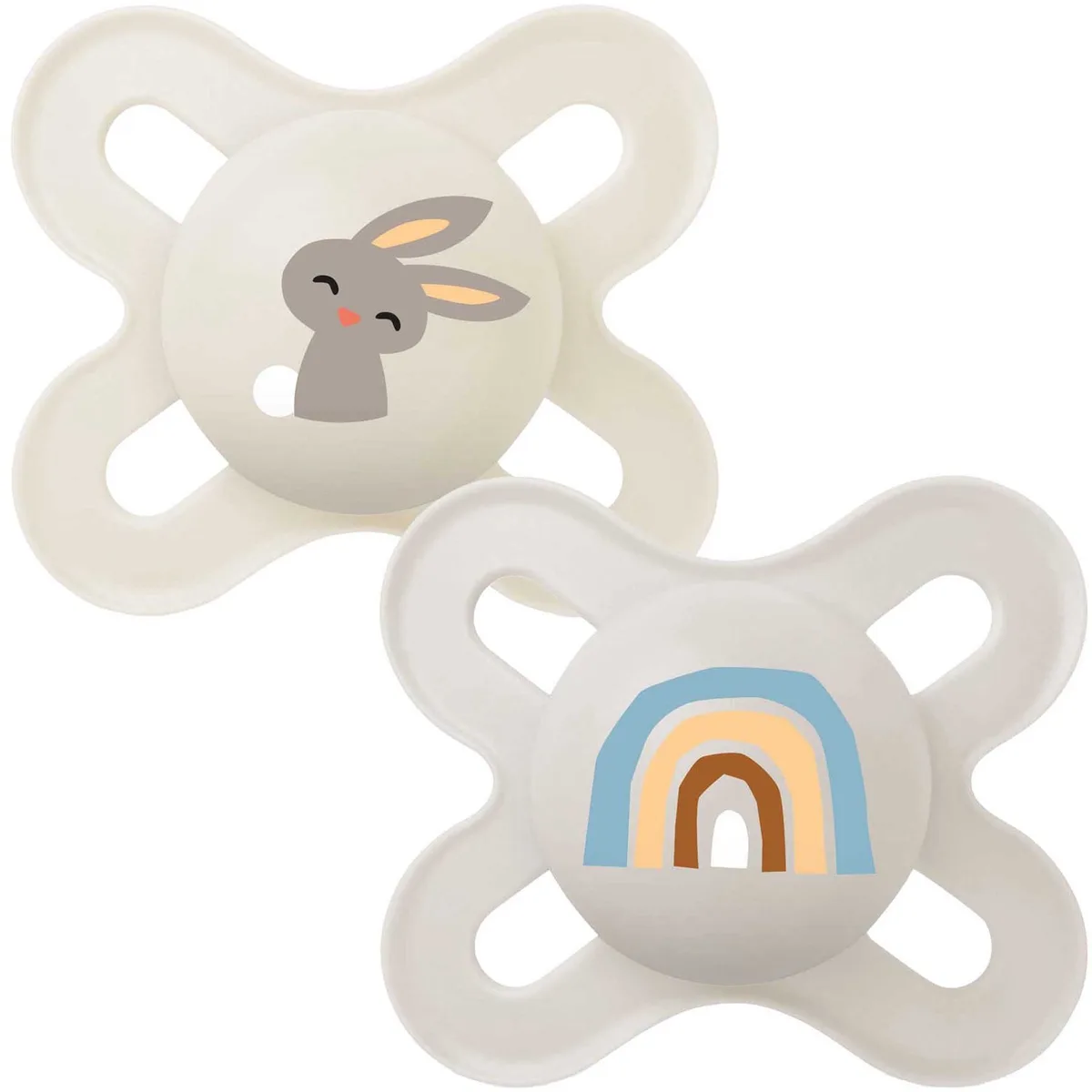Original Start Fopspeen - 0-2 Mnd - Uni by MAM in Créme – product photo