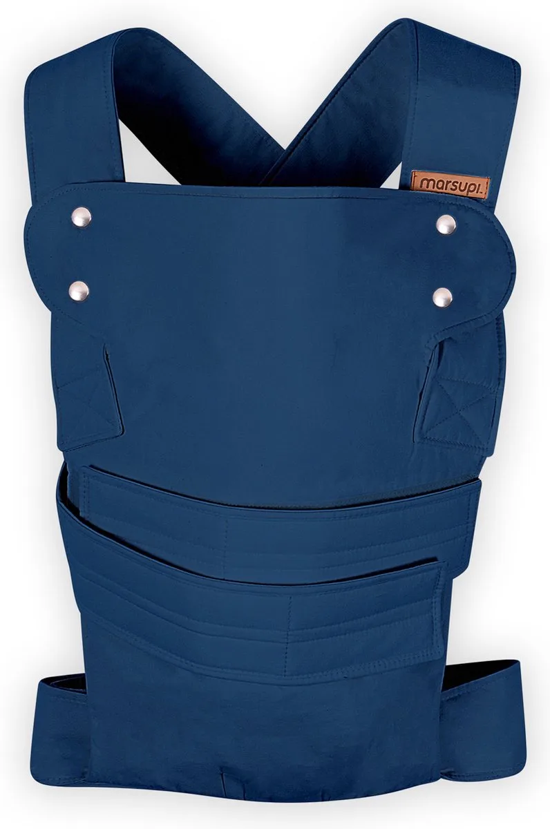 Classic Ocean Blue - maat XL - taille 85-120 cm - draagzak baby by Marsupi in Blauw XL – product photo