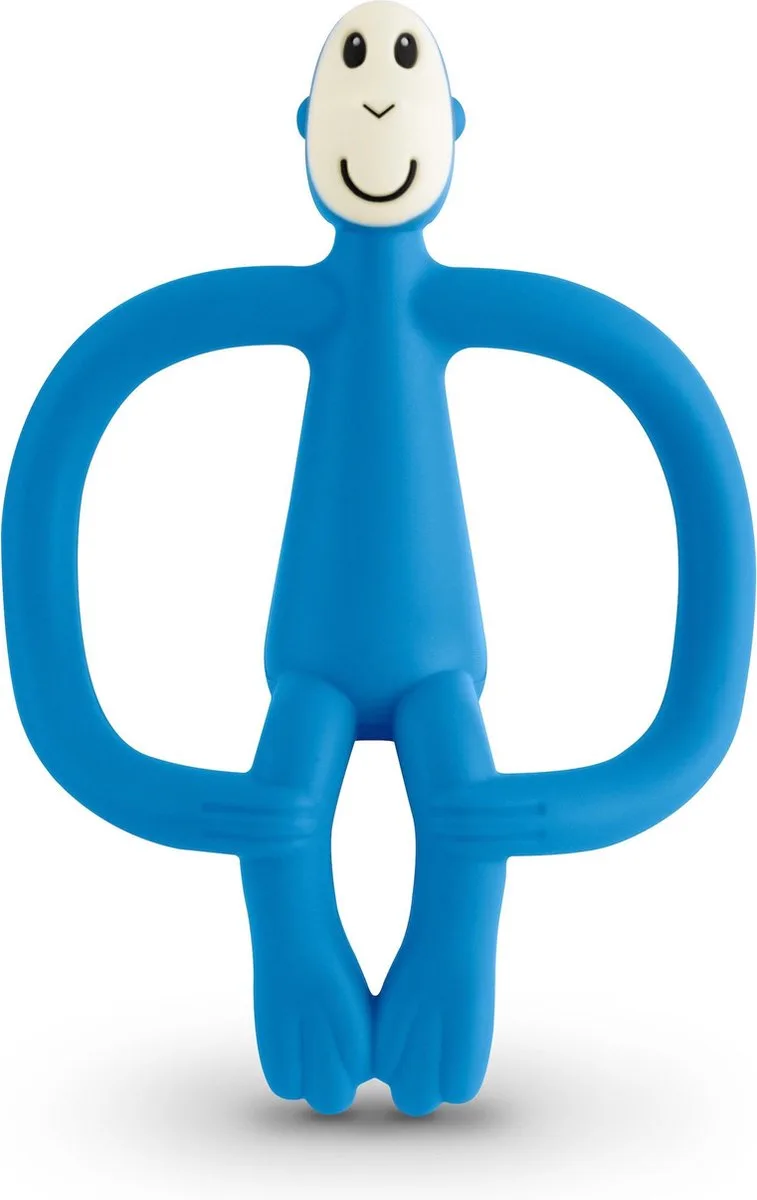 Bijtring blauw van Matchstick Monkey in Blauw – productfoto