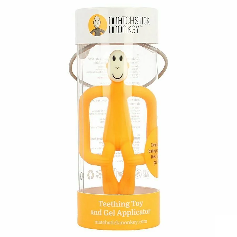 Bijtring Oranje van Matchstick Monkey – productfoto