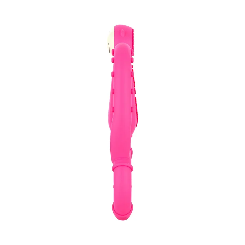 Zahnungshilfe Mini Monkey van Matchstick Monkey in Roze, 12 × 75 × 100 mm – productfoto 2 van 3