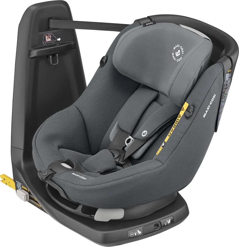 AxissFix i-Size Autostoeltje - 360° draaibaar van Maxi-Cosi in Authentic Graphite – productfoto