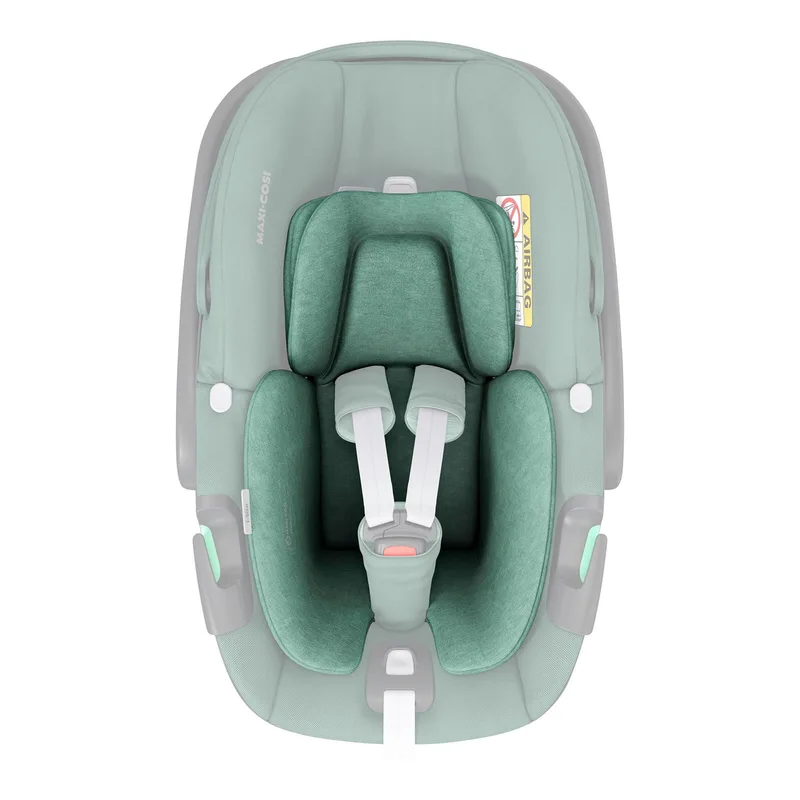 Babyschale Pebble 360 inkl. Kindersitz Pearl 360 und Isofix-Basis FamilyFix 360 von Maxi-Cosi in Grün – Produktfoto 2 von 2