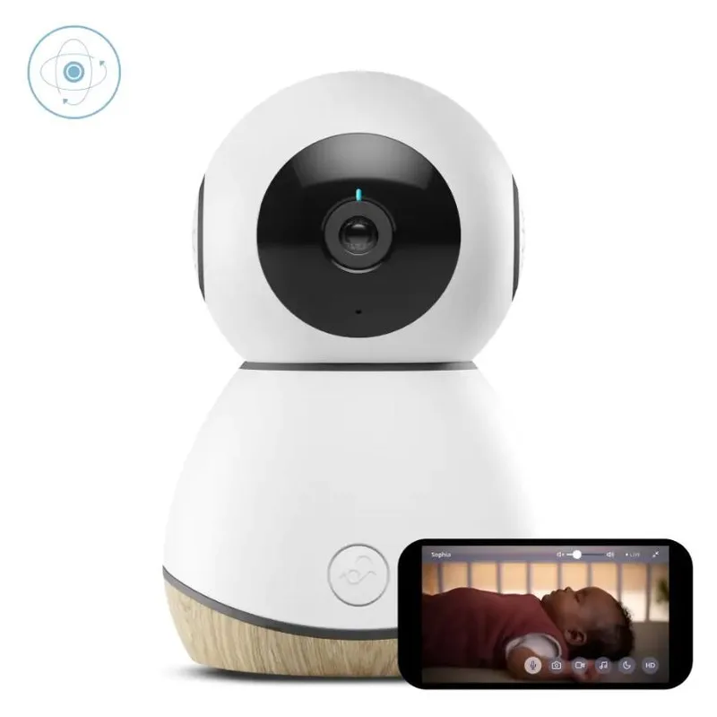Connected Home - See Babyfoon - Babyfoon met app - Altijd dichtbij - Geluid en bewegingsdetectie von Maxi-Cosi in Weiß – Produktfoto 3 von 4