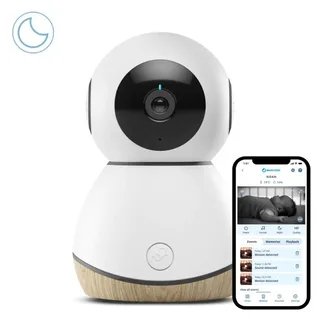 Connected Home - See Babyfoon - Babyfoon met app - Altijd dichtbij - Geluid en bewegingsdetectie von Maxi-Cosi in Weiß – Produktfoto 4 von 4