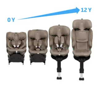 Emerald 360 Plus - Autostoel - Vanaf de geboorte tot 12 jaar by Maxi-Cosi in Authentic Truffle – product photo 2 of 4